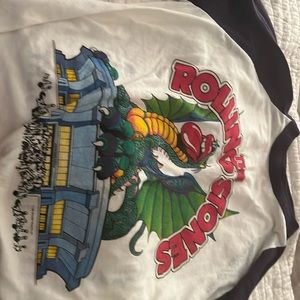 It’s an original vintage Rolling Stones. It was never worn. It’s from 1981.